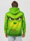 Худи мужской база хлопок / Гринч 3D/ The Grinch