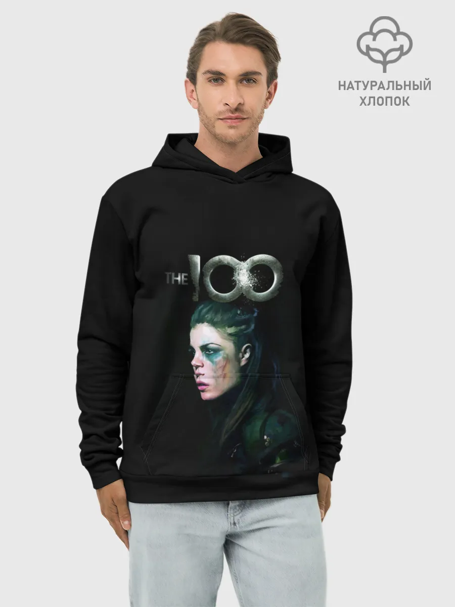 Худи мужской база хлопок / Сотня