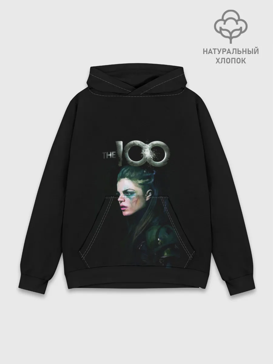 Худи мужской база хлопок / Сотня