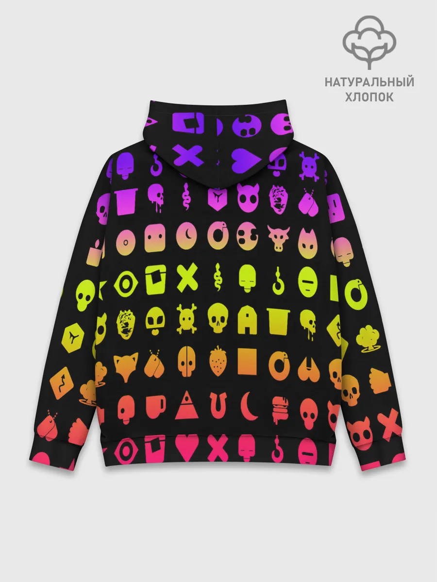 Худи мужской база хлопок / Любовь, смерть и роботы