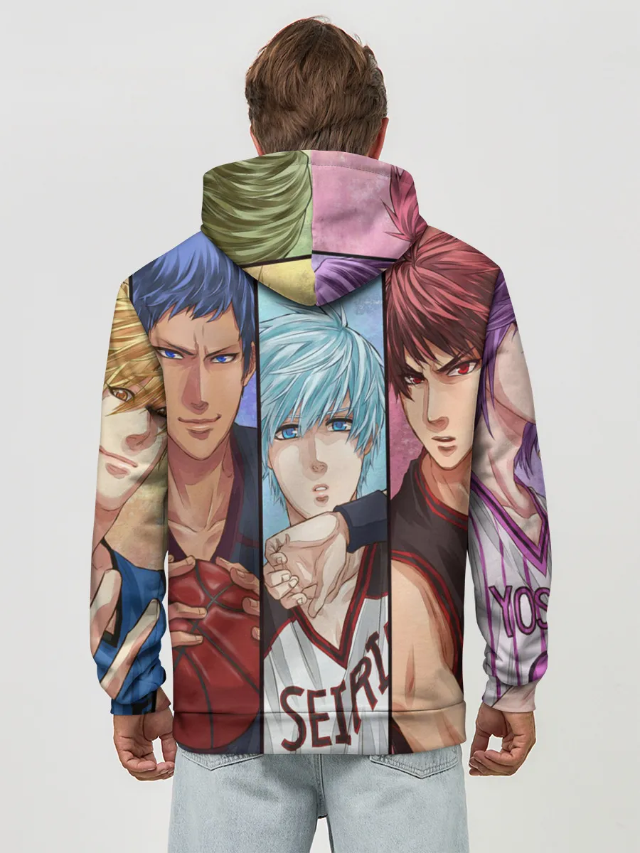 Худи мужской база хлопок / Kurokos Basketball