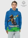 Худи мужской база хлопок / Minecraft / Майнкрафт