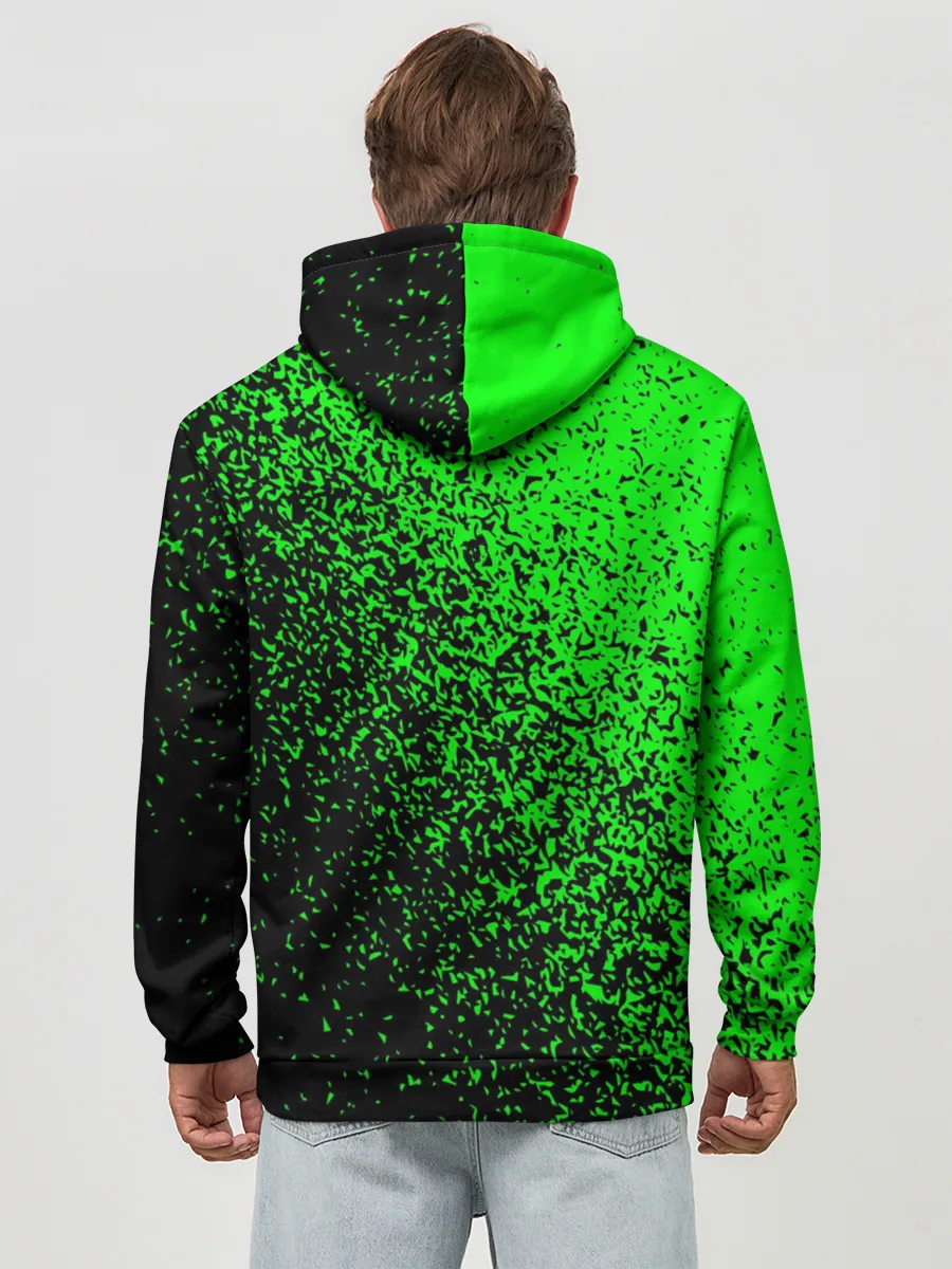 Худи мужской база хлопок / MINECRAFT