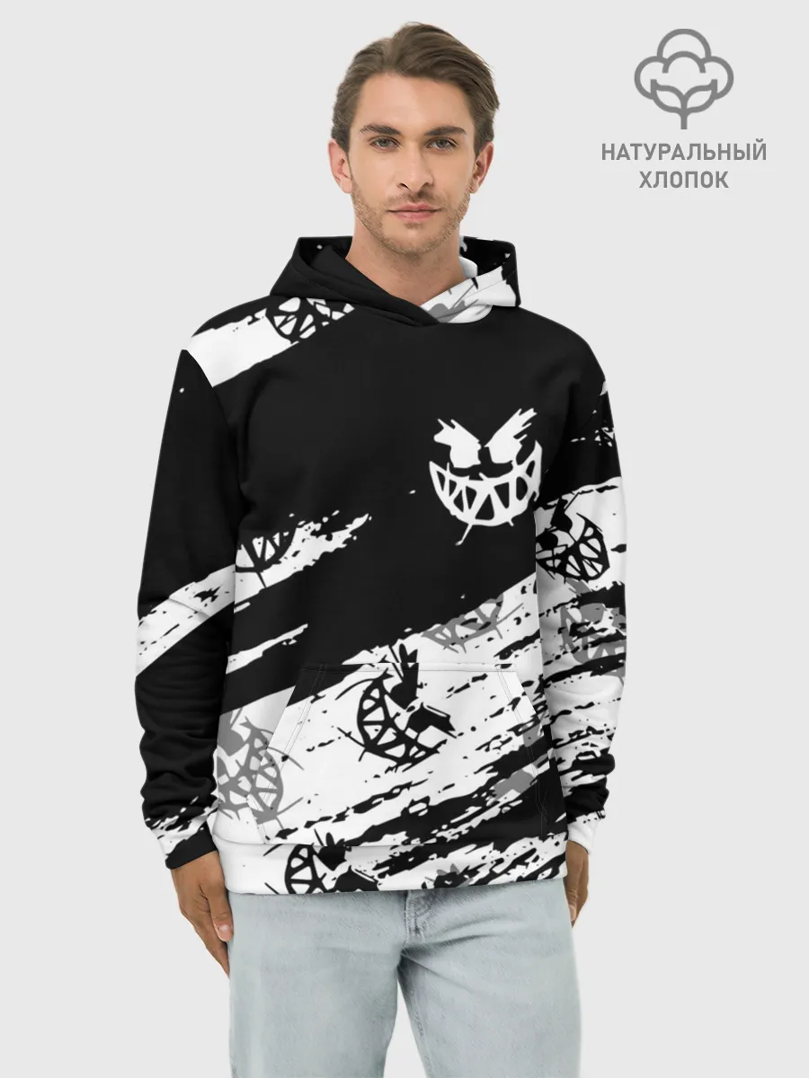 Худи мужской база хлопок / PYROKINESIS.