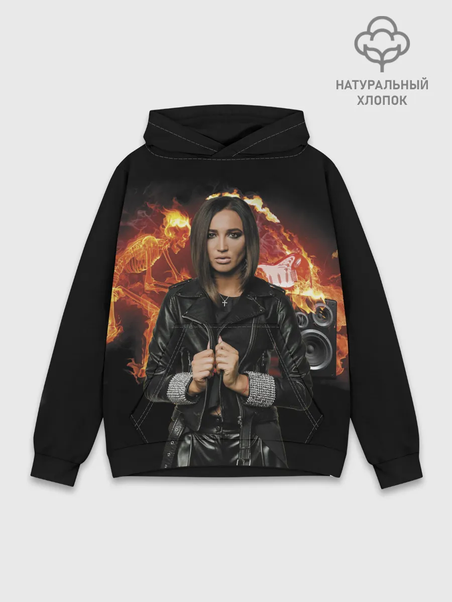 Худи мужской база хлопок / Olga Buzova