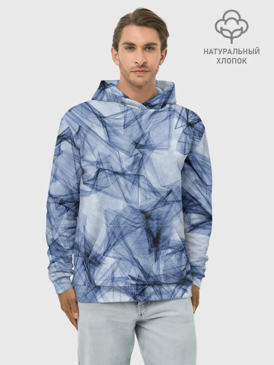 Худи мужской база хлопок / Текстура.