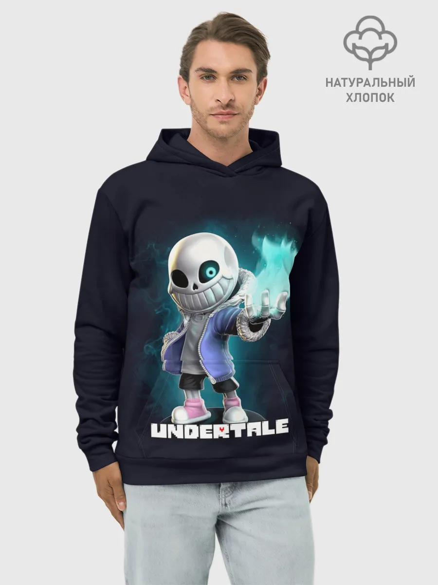 Худи мужской база хлопок / UNDERTALE