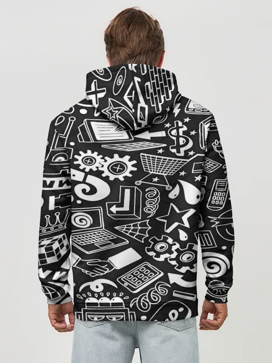 Худи мужской база хлопок / ПРОГРАММИСТЫ