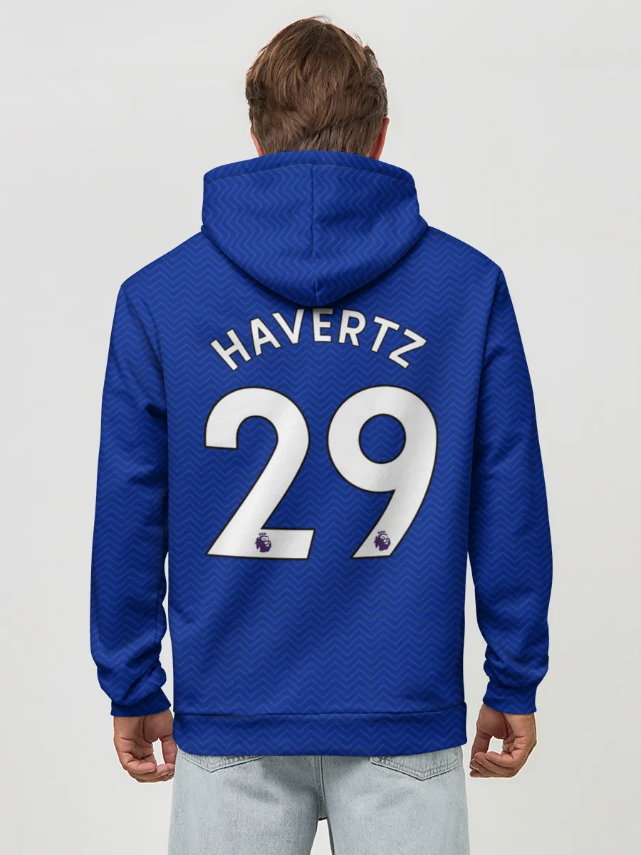 Худи мужской база хлопок / Челси форма Хаверц 20-21