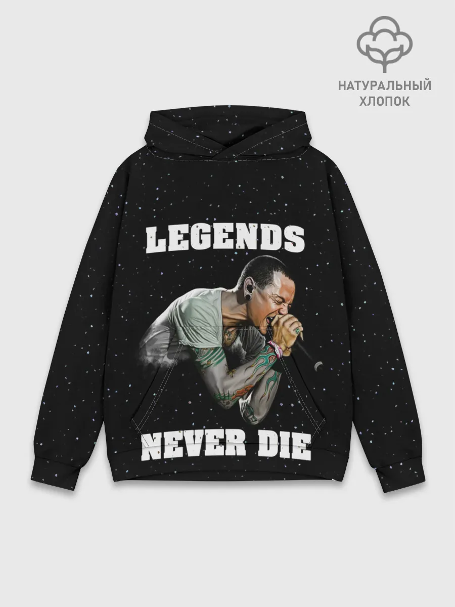 Худи мужской база хлопок / CHESTER BENNINGTON