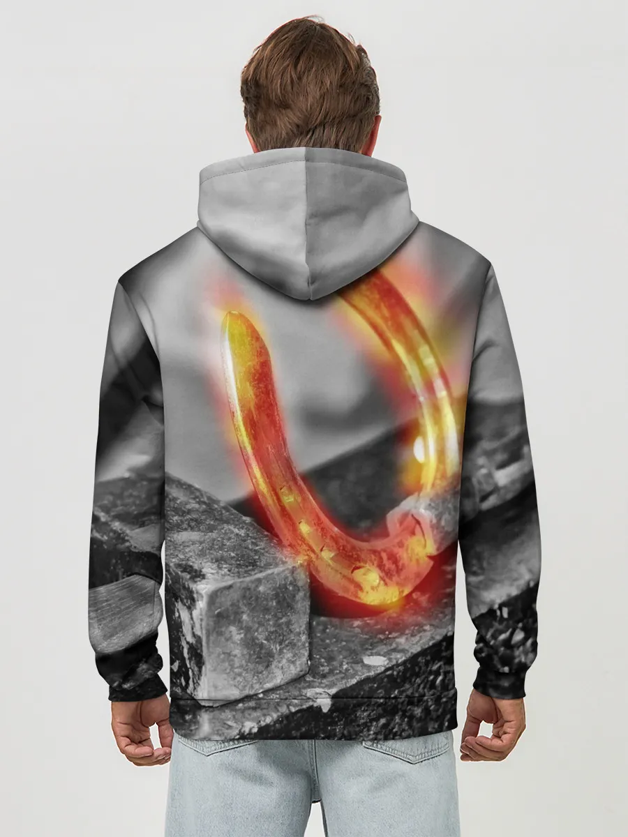 Худи мужской база хлопок / Подкова