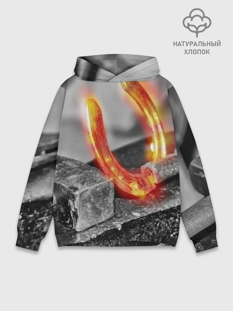 Худи мужской база хлопок / Подкова
