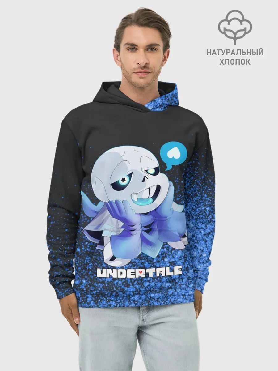 Худи мужской база хлопок / UNDERTALE