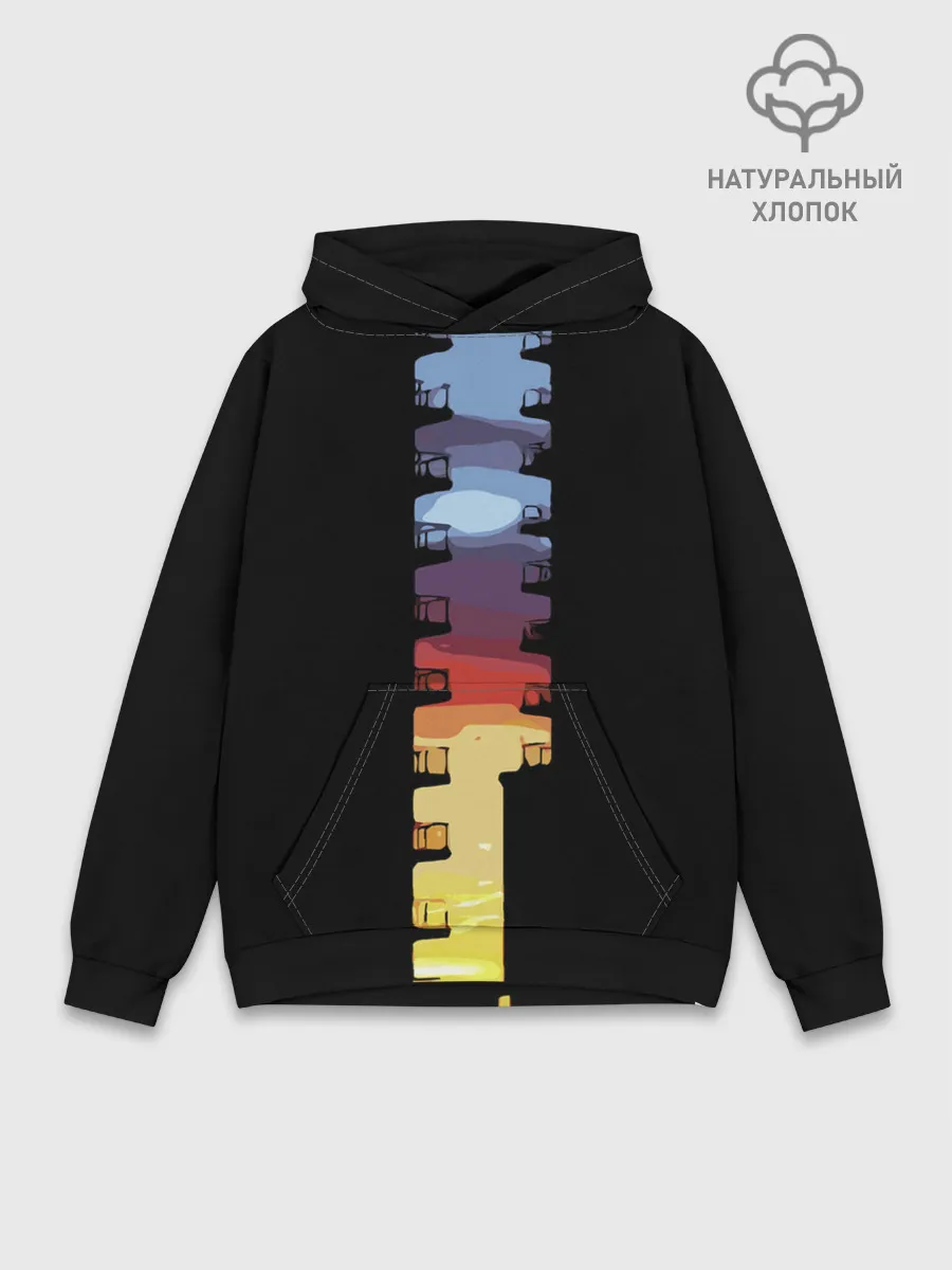 Худи мужской база хлопок / Балконы