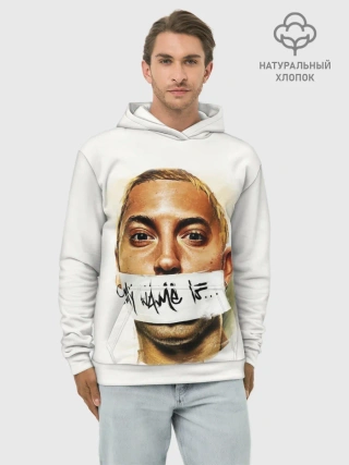 Худи мужской база хлопок / EMINEM