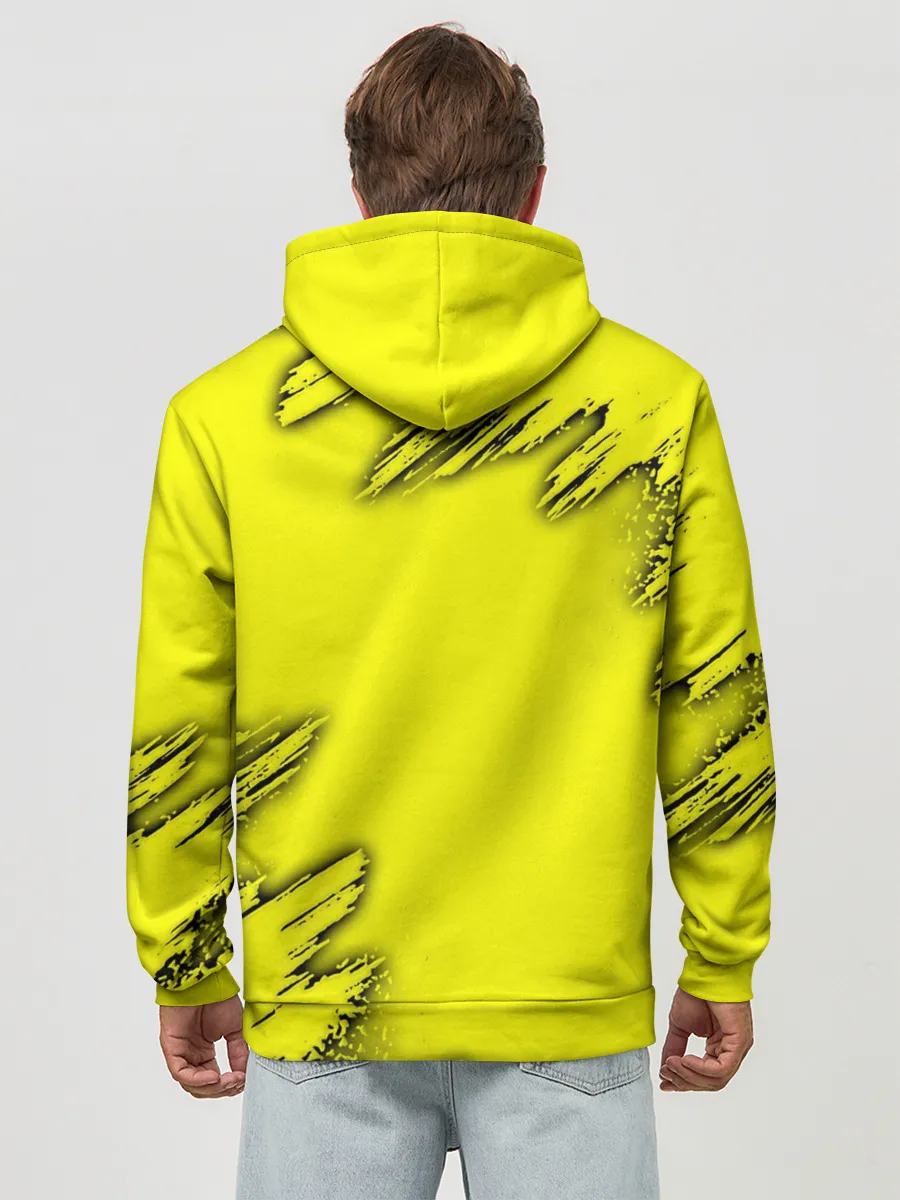 Худи мужской база хлопок / Pikachu Pika Pika