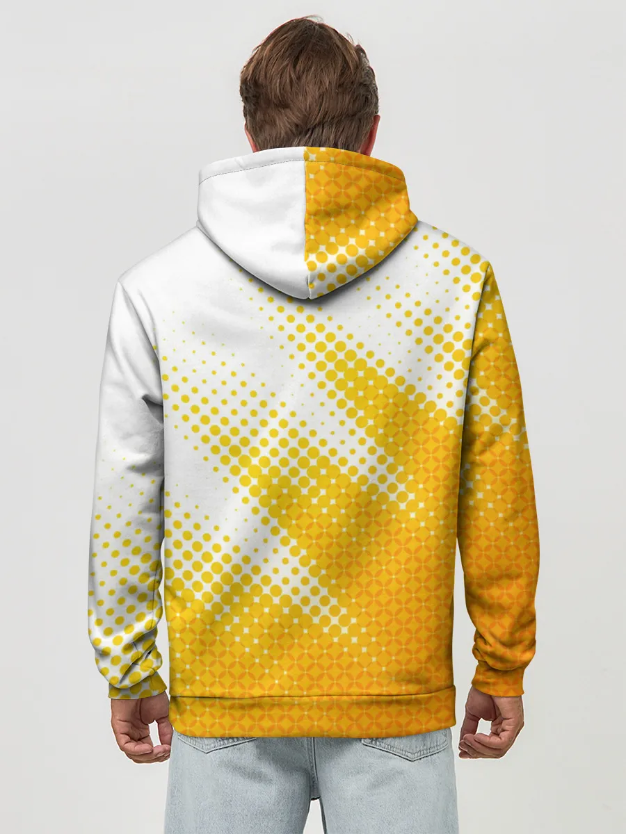 Худи мужской база хлопок / Pikachu Pika Pika