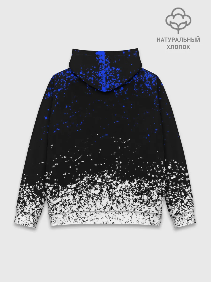 Худи мужской база хлопок / JUVENTUS.