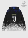 Худи мужской база хлопок / JUVENTUS.