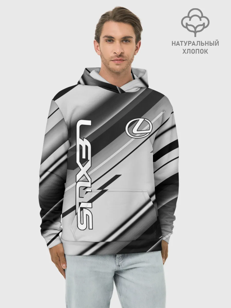 Худи мужской база хлопок / Лексус | Lexus