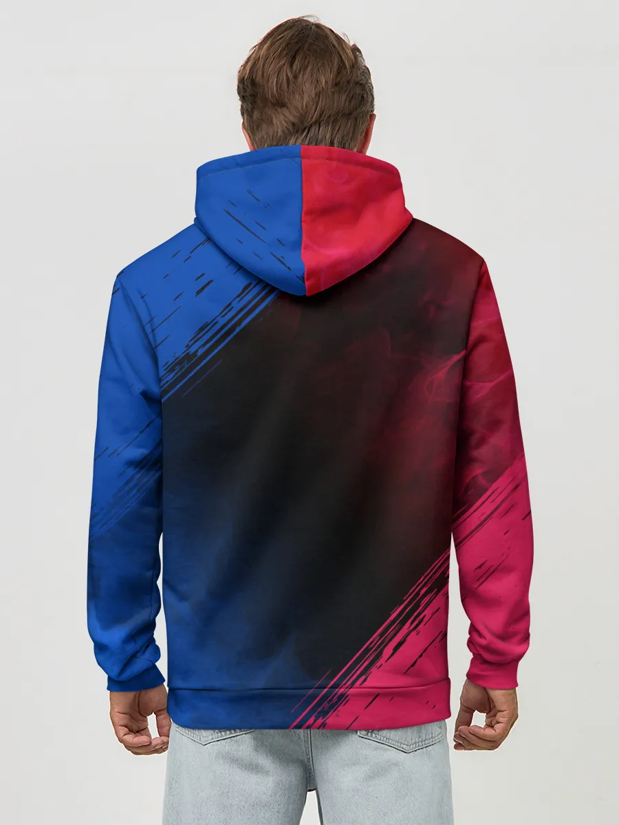 Худи мужской база хлопок / BARCELONA / БАРСЕЛОНА