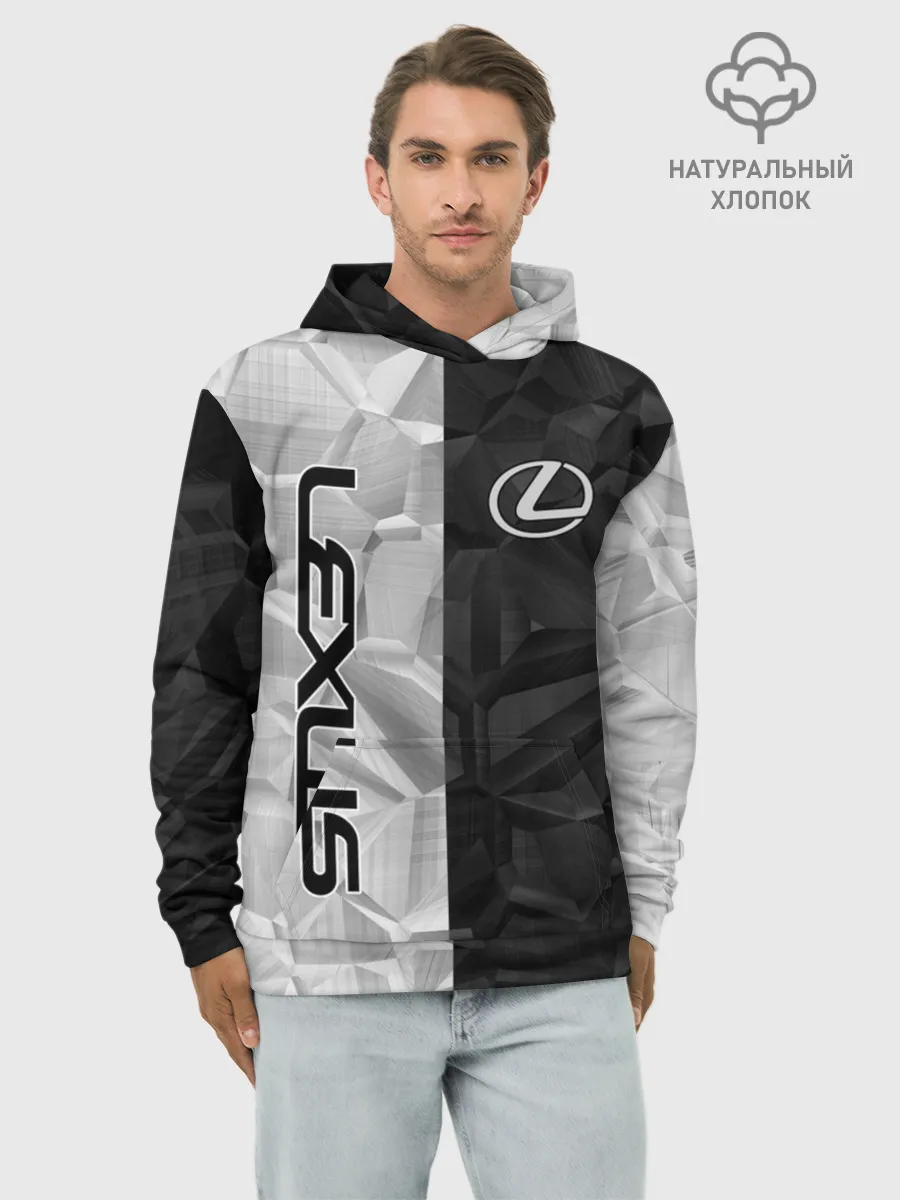 Худи мужской база хлопок / Lexus | Лексус