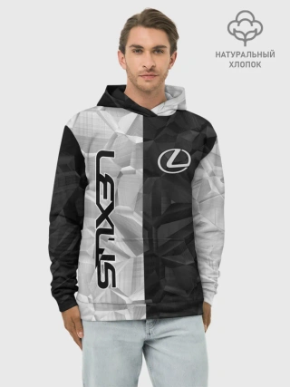 Худи мужской база хлопок / Lexus | Лексус