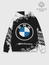 Худи мужской база хлопок / BMW / БМВ