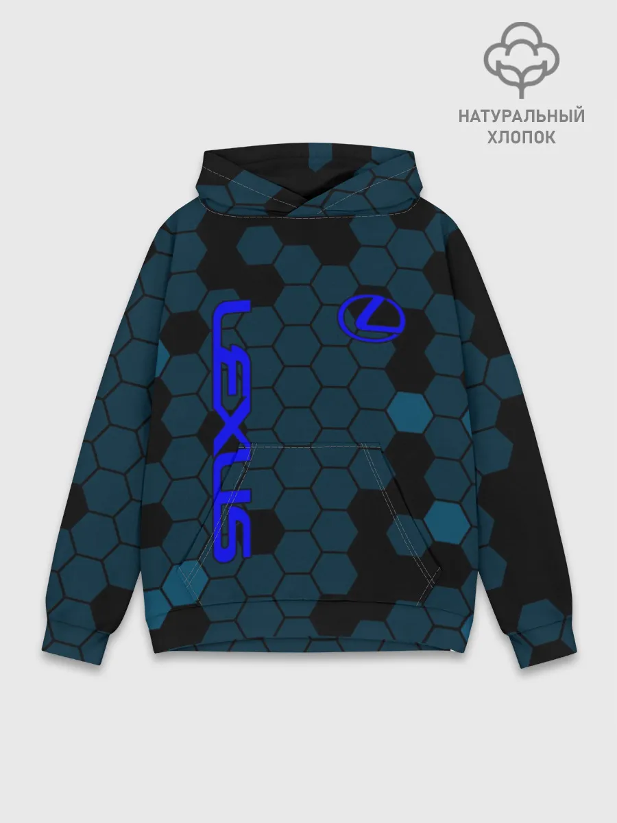 Худи мужской база хлопок / Lexus | Лексус