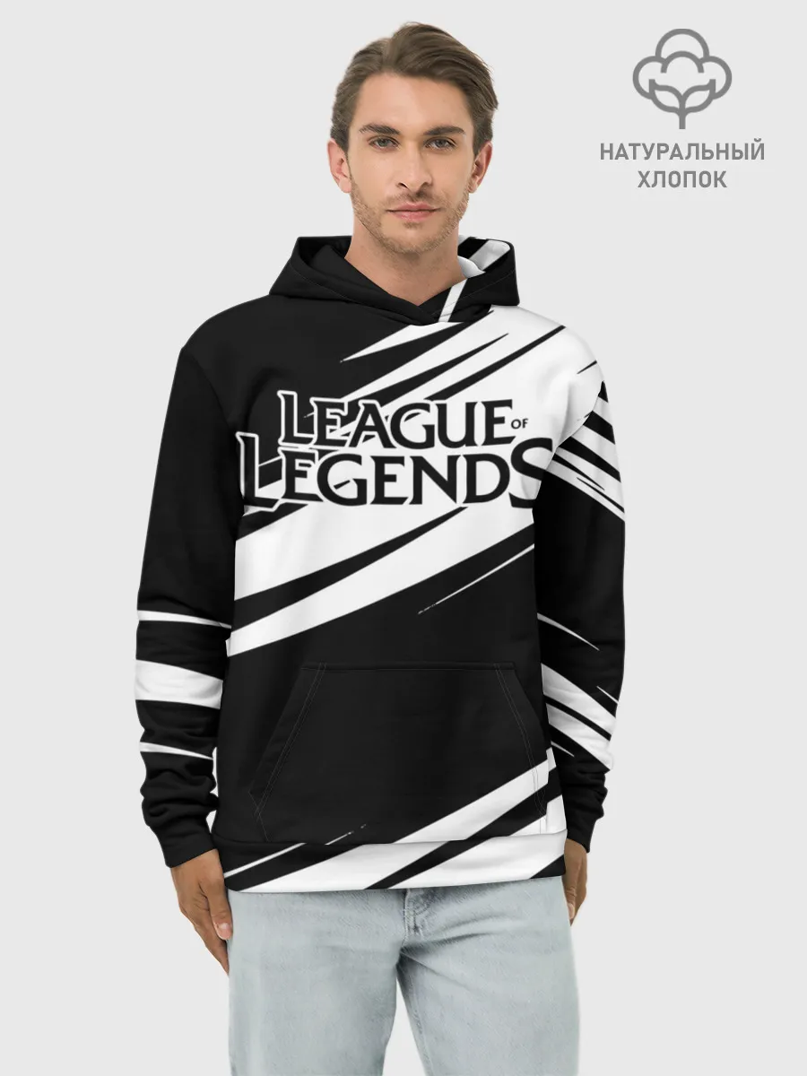 Худи мужской база хлопок / League of Legends