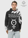 Худи мужской база хлопок / MARILYN MANSON / М. МЭНСОН