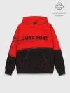 Худи мужской база хлопок / JUST DO IT