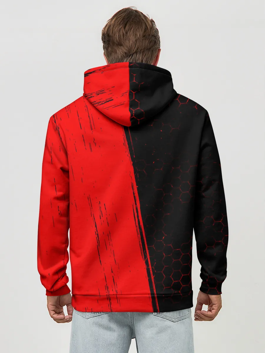 Худи мужской база хлопок / JUST DO IT