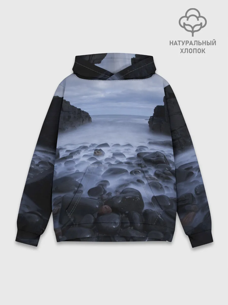 Худи мужской база хлопок / Горные породы