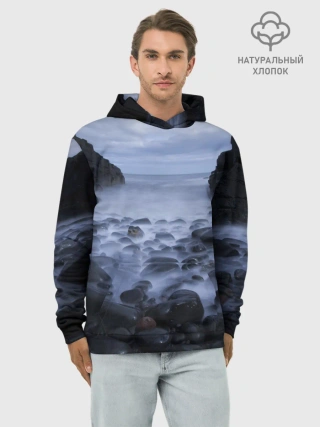Худи мужской база хлопок / Горные породы