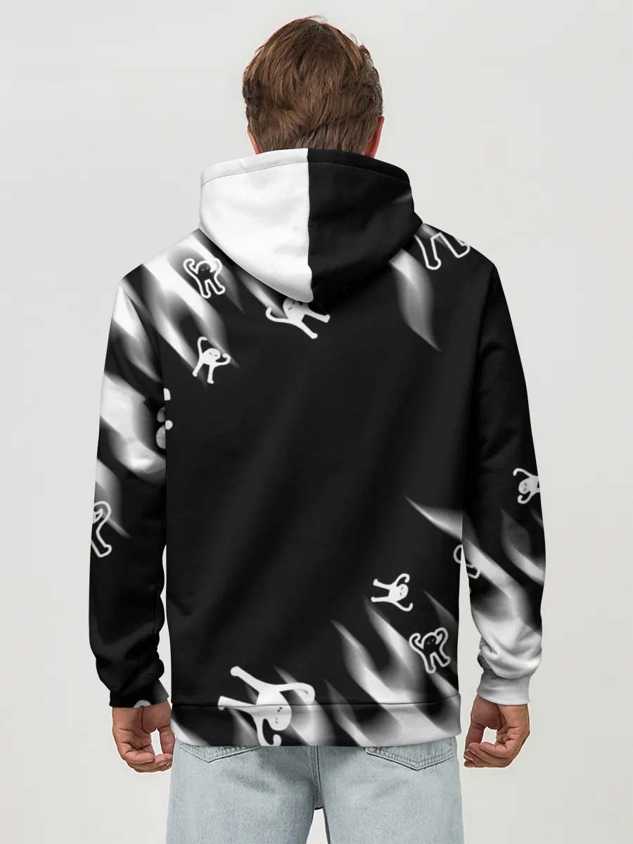 Худи мужской база хлопок / ЪУЪ СЪУКА.