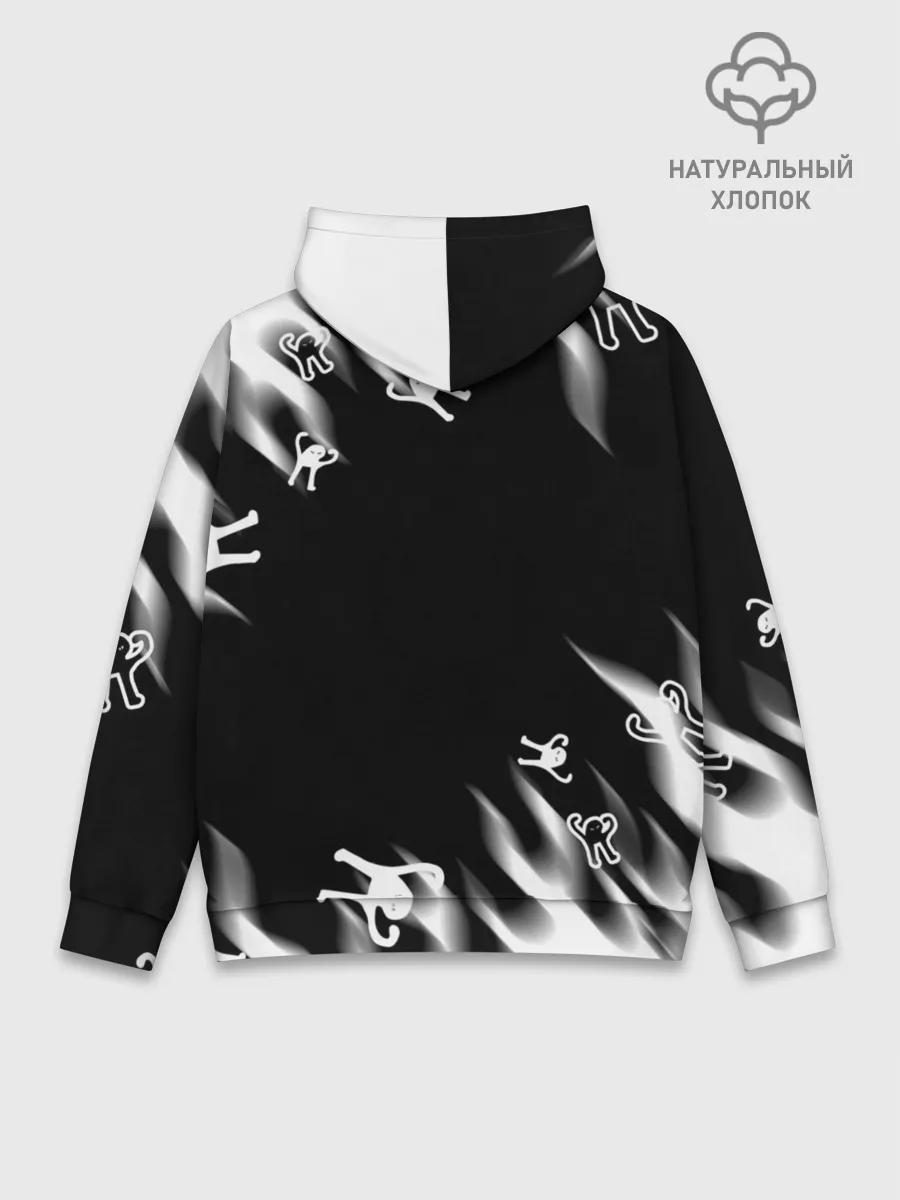 Худи мужской база хлопок / ЪУЪ СЪУКА.