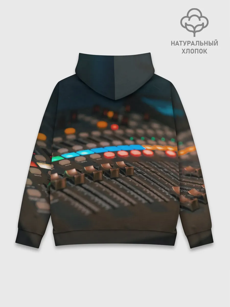 Худи мужской база хлопок / МУЗЫКА