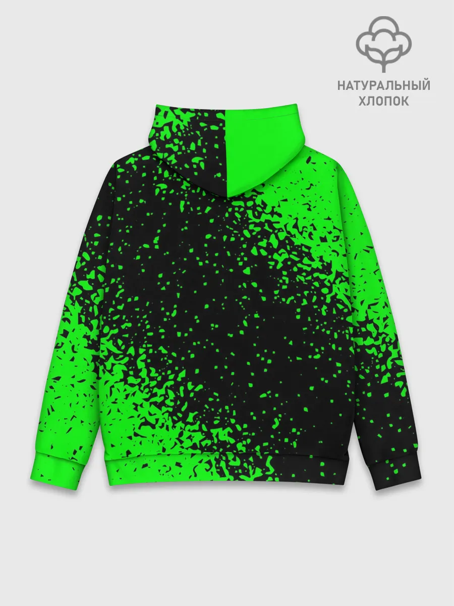 Худи мужской база хлопок / MINECRAFT