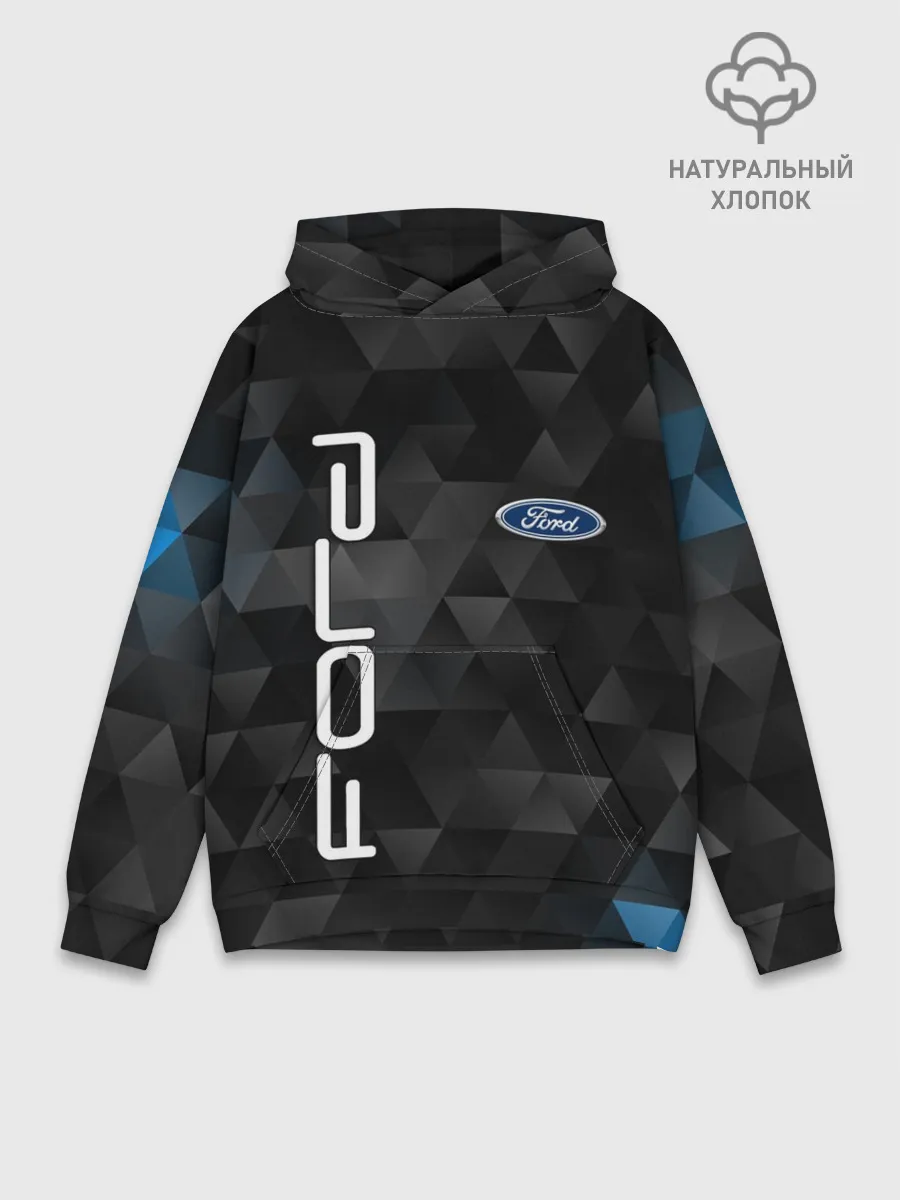 Худи мужской база хлопок / FORD