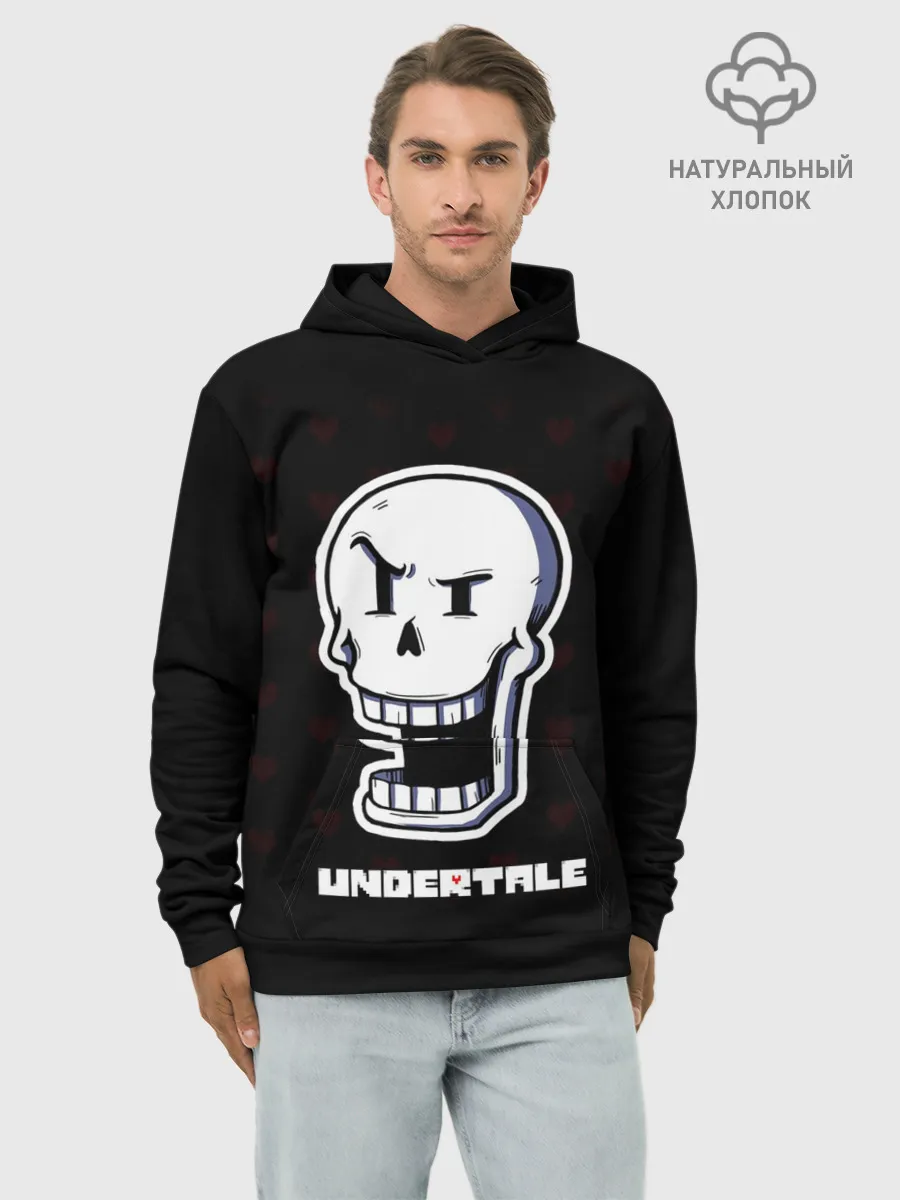 Худи мужской база хлопок / UNDERTALE