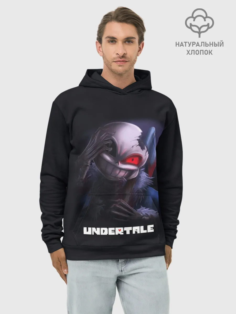 Худи мужской база хлопок / UNDERTALE