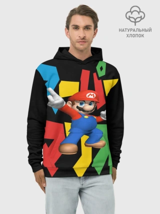 Худи мужской база хлопок / mario