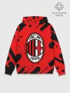 Худи мужской база хлопок / AC MILAN / МИЛАН