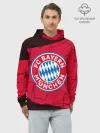 Худи мужской база хлопок / FC BAYERN / БАВАРИЯ
