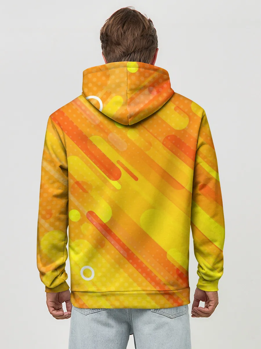 Худи мужской база хлопок / Pikachu Pika Pika