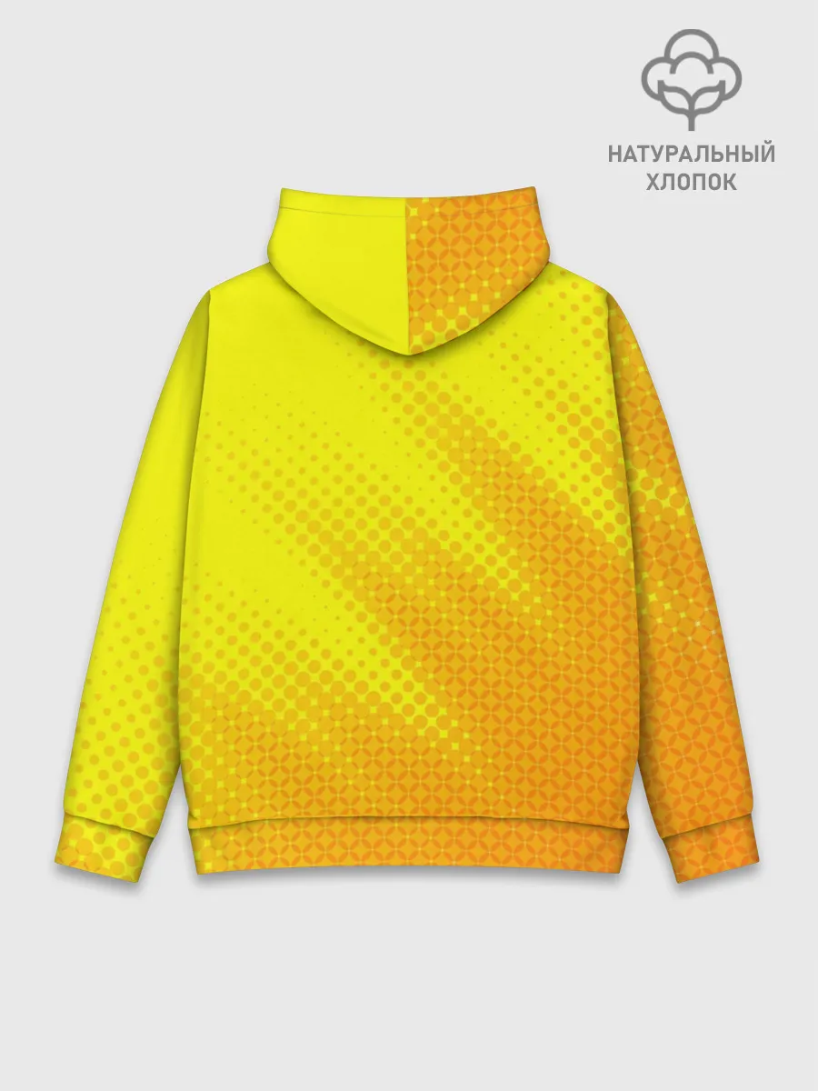 Худи мужской база хлопок / Pikachu Pika Pika