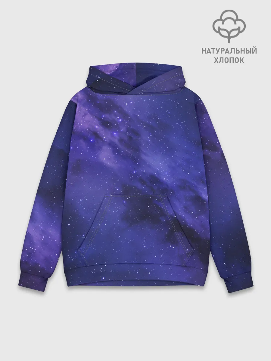Худи мужской база хлопок / Космос
