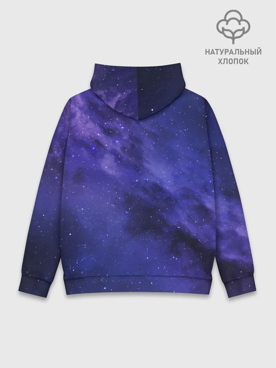 Худи мужской база хлопок / Космос