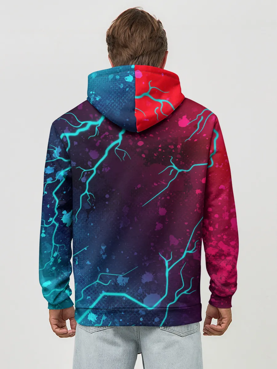 Худи мужской база хлопок / ОЧЕНЬ СТРАННЫЕ ДЕЛА / STRANGER